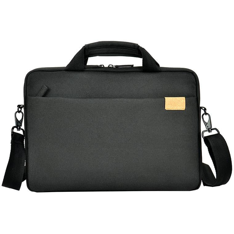 XCD Recycled 13.3" Slimline Laptop Briefcase Bag V2 (Black) JB HiFi