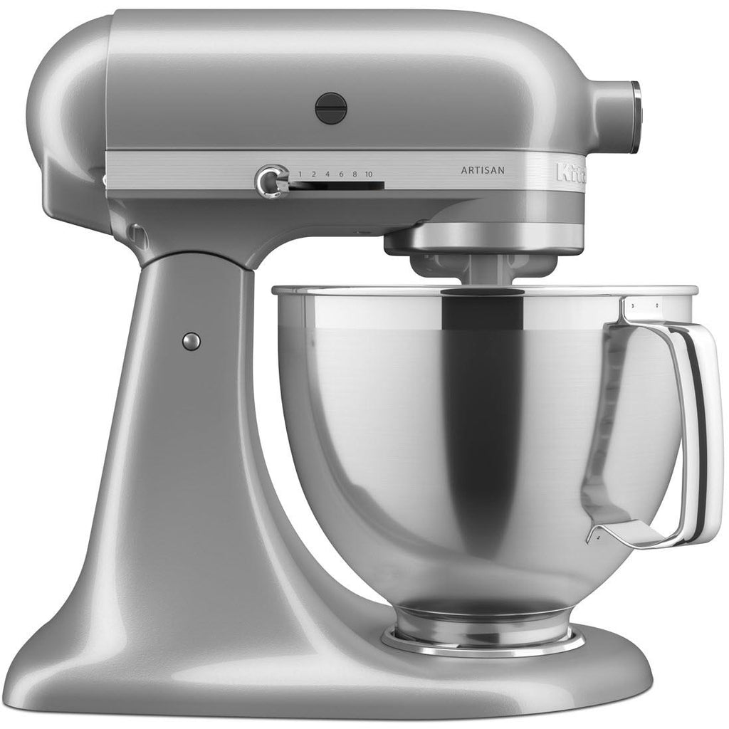 KitchenAid 4.8L Artisan Stand Mixer (Contour Silver) JB HiFi