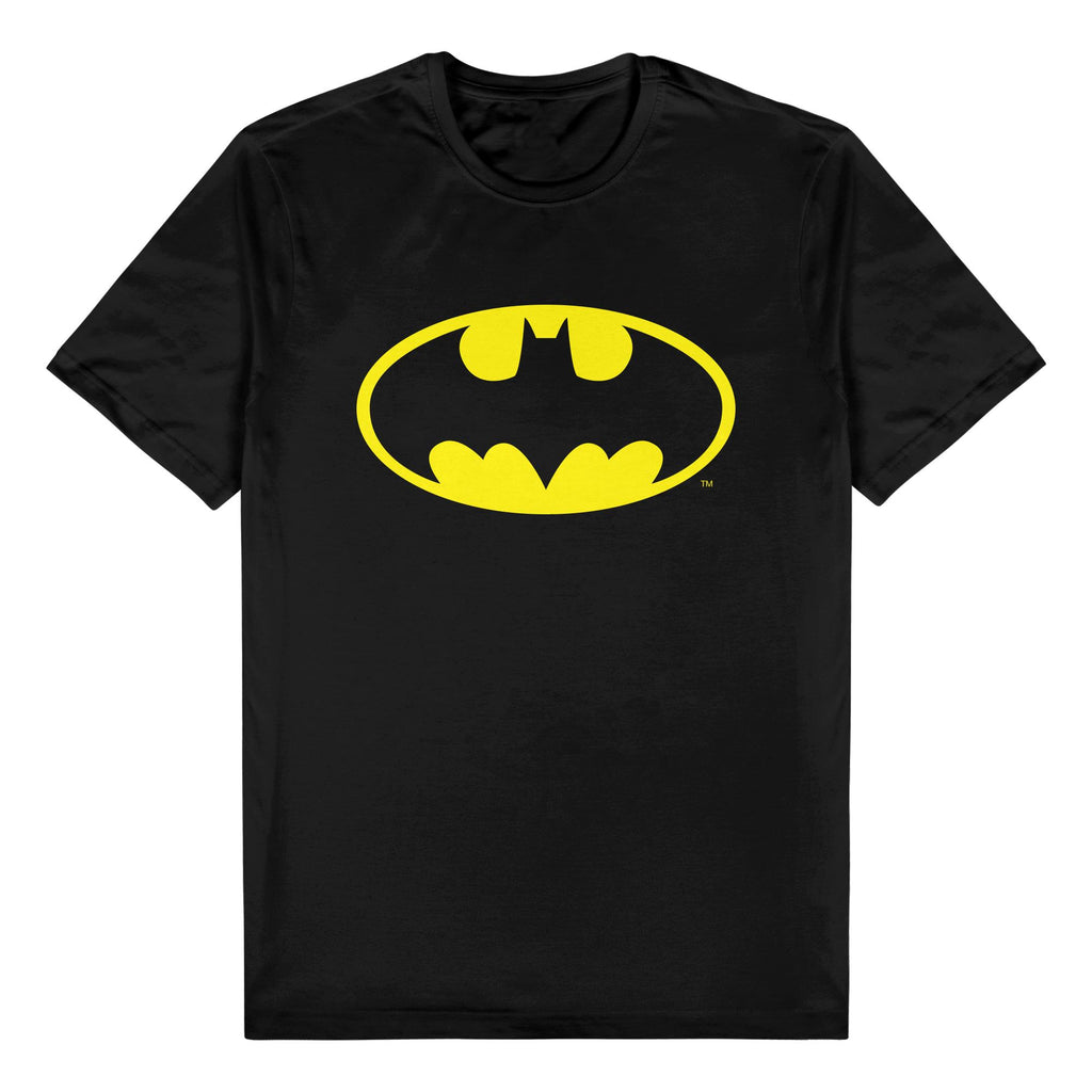 Maglietta Batman Logo Per Bambini | T-Shirt Ufficiale DC Comics | Cotone 100% | Nero - Foto 12