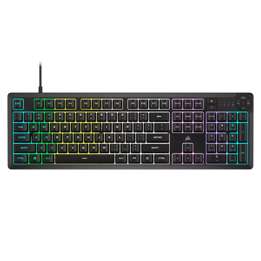 Corsair K55 CORE RGB Gaming Keyboard (Black) JB HiFi