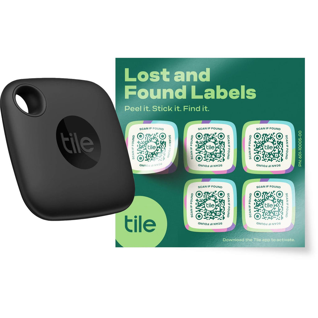 Tile Mate Tracker with Lost and Found Label JB HiFi