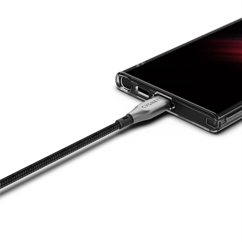 Armoured USBC to USBC Cable 3M (Black) JB HiFi