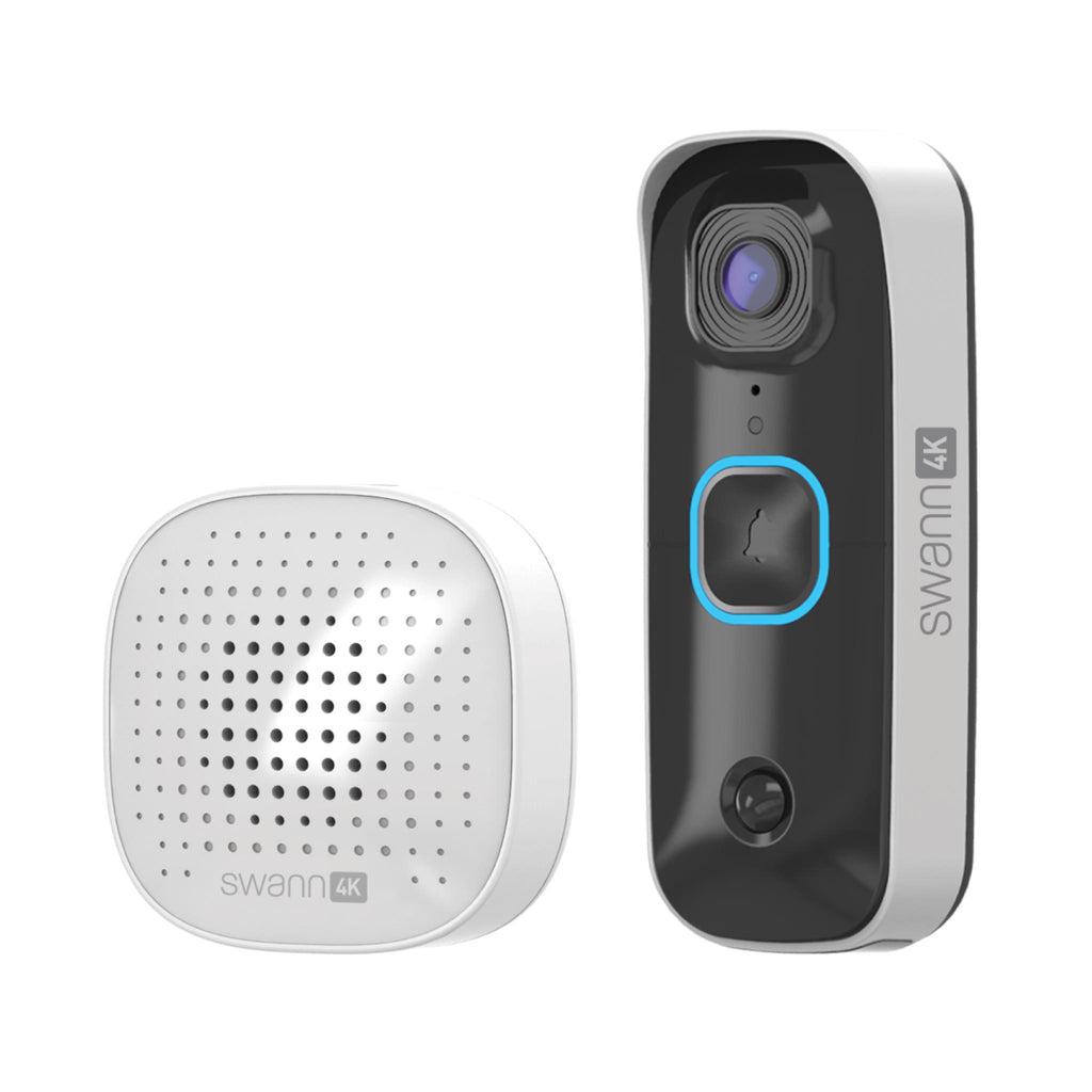 Swann Buddy 4K Video Doorbell with Chime JB HiFi