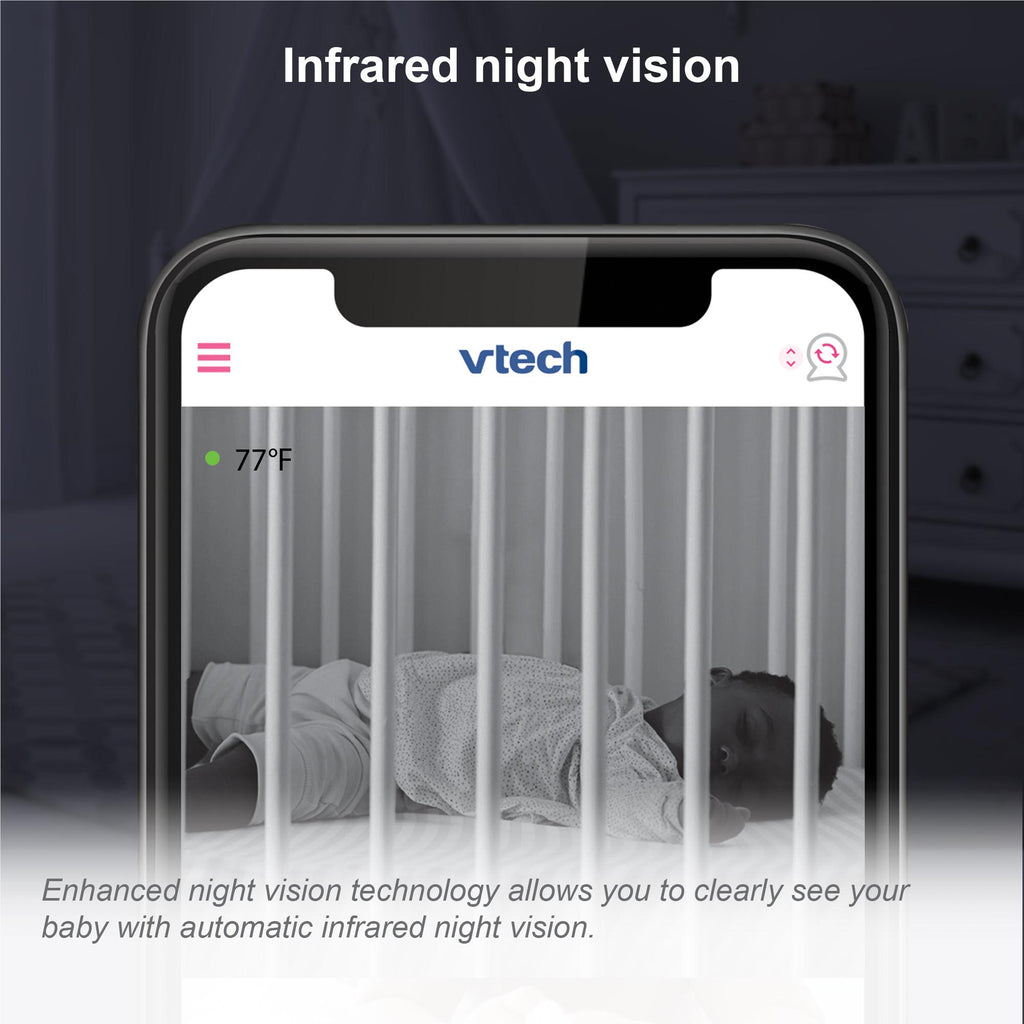 VTech RM9751 Smart Wi-Fi HD Baby Camera JB Hi-Fi