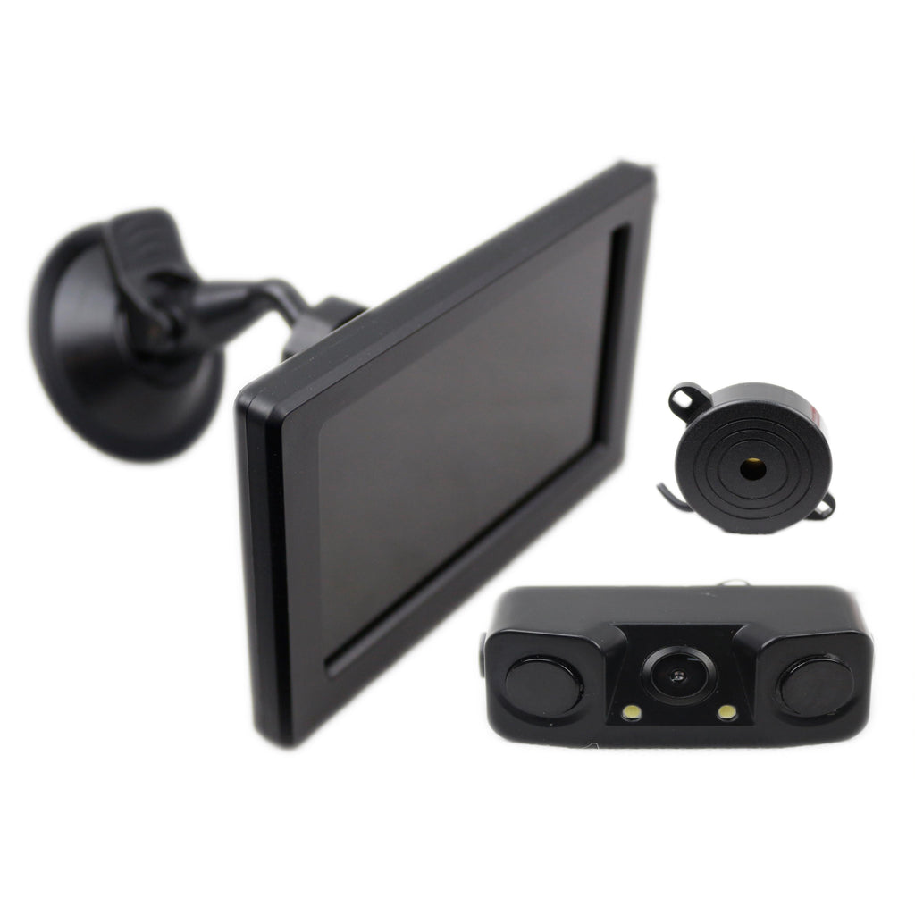 Smartcar RCS43M Reverse Camera with built in Reverse Sensors and 4.3