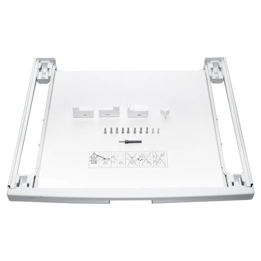 Bosch WTZ11400 Stacking Kit with Pull Out Shelf (White) JB HiFi