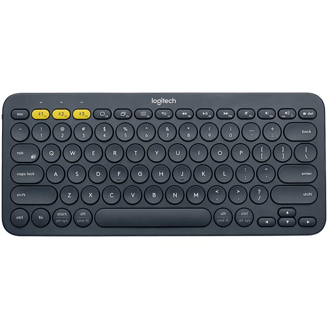 Logitech Multi-Device Bluetooth Keyboard (Black) - JB Hi-Fi
