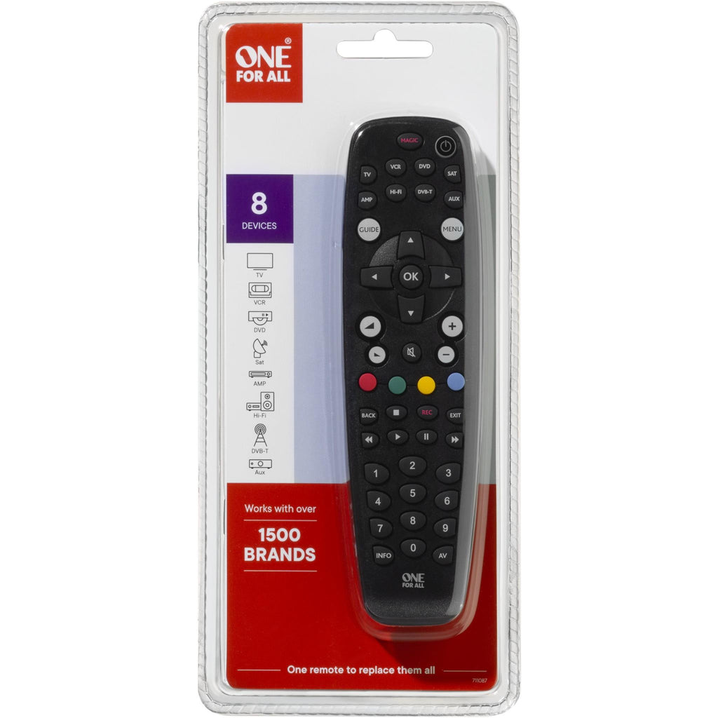 One For All 8 Device Universal Remote JB HiFi