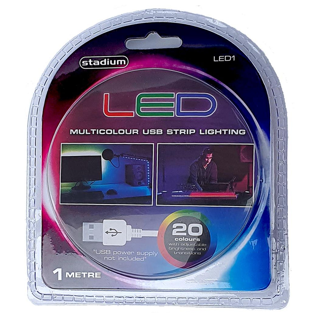 Stadium LED1 USB LED Light Strip (1M) - JB Hi-Fi