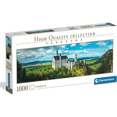 Clementoni Neuschwainstein Castle 1000 Piece Panorama Jigsaw Puzzle