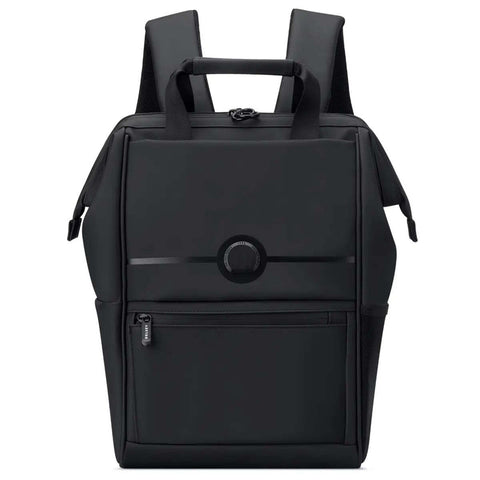 Delsey Turenne Soft RFID-Blocking 14" Laptop Backpack Black