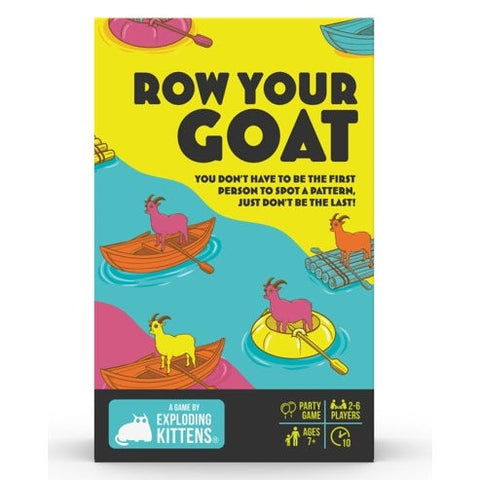 Exploding Kittens Row Your Goat By Exploding Kittens Game