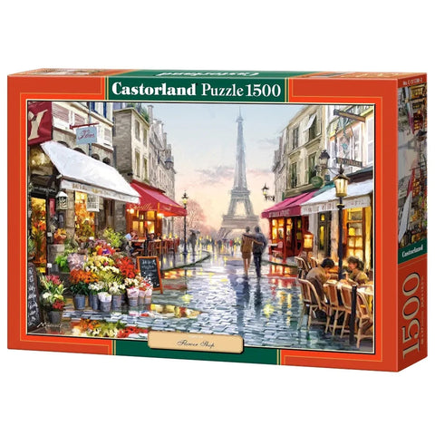Castorland 1500-Pieces  Flower Shop Puzzle