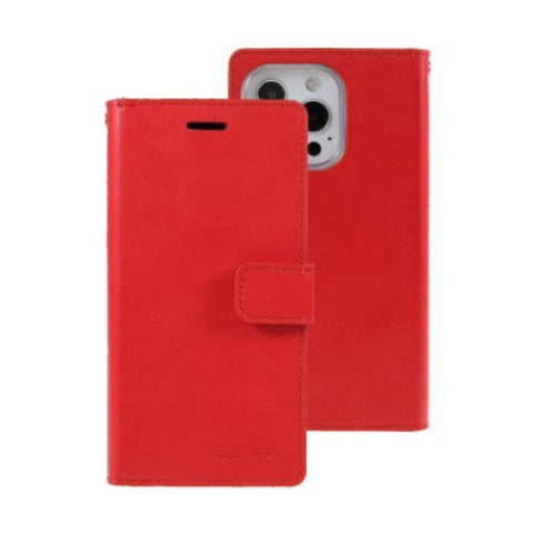Goospery Mansoor Diary for iPhone 16 Pro Max - Red