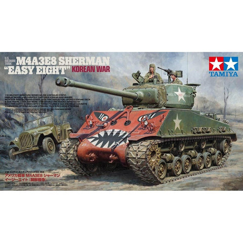 Tamiya 1/35 US Medium Tank M4A3E8 Sherman Easy Eight Korean War