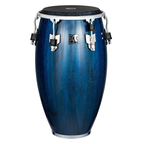 Meinl Kachiro Thompson Pinewood Tumba 12.5 Inch Percussion Drum Blue Wave