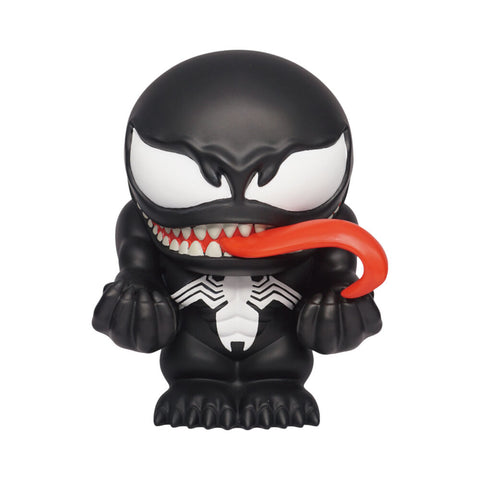 Spider-Man Venom PVC Figural Coin/Piggy Bank 5.9in Action Figure Statue Black