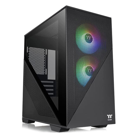 Thermaltake Divider 170 TG ARGB Micro Tower Case - Black
