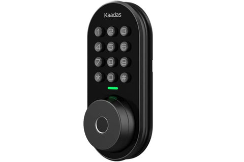 KAADAS KA342 Wi-Fi Bluetooth Fingerprint Door Lock (Matte Black)