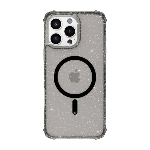 X-One Dropguard Pro Impact Protection Case for iPhone 16 Pro - Glitter Black