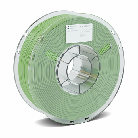 Filaform Naked PLA 3D Printer Filament 1.75mm 1kg (Jungle Green)