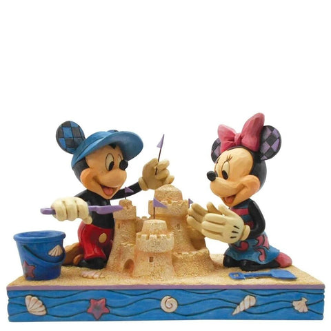 Jim Shore Disney Traditions - Mickey and Minnie Mouse Seaside Sweethearts Figurine