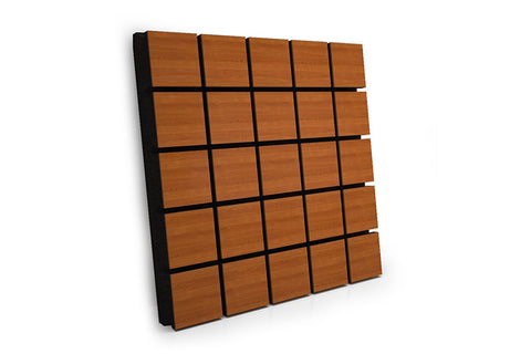 Elite Sound Acoustics 70mm Panel Foam For Home Theaters (Grid Cherry)