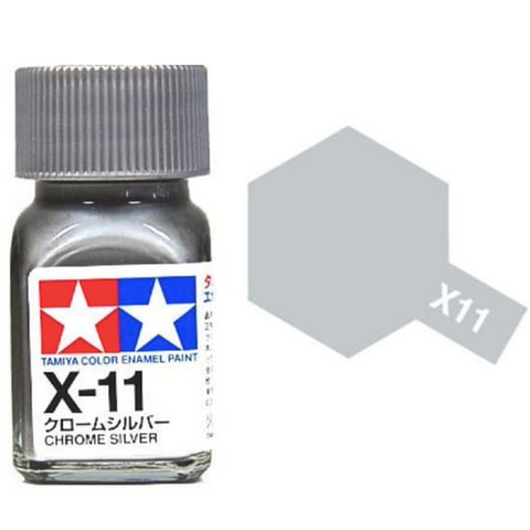 Tamiya Gloss Chrome Silver Enamel