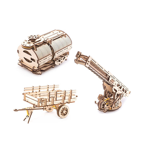 UGears 70016 Set of Additions For UGM-11 Truck 3D Puzzle Model