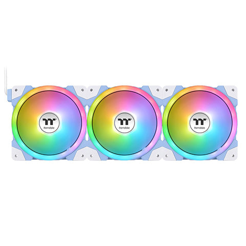 Thermaltake SWAFAN EX12 ARGB Fan 3-Pack (Hydrangea Blue)