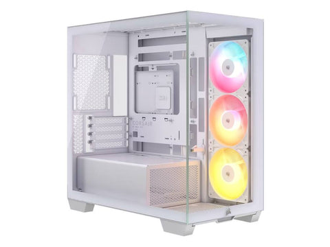 Corsair 2800X RS-R ARGB Micro-ATX PC Case - White