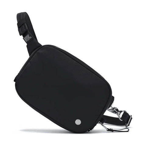 Pacsafe W Anti-Theft RFID Blocking Slashguard Micro Travel Sling Black