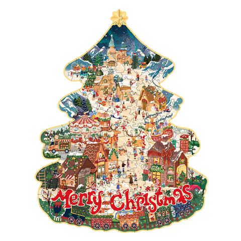 Robotime Paradise Christmas Town Puzzle