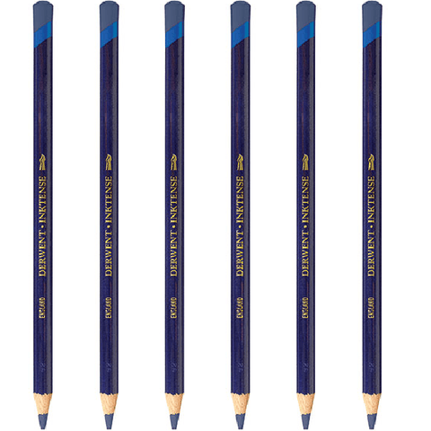 Derwent Inktense Pencil Deep Violet 0760 Pack 6