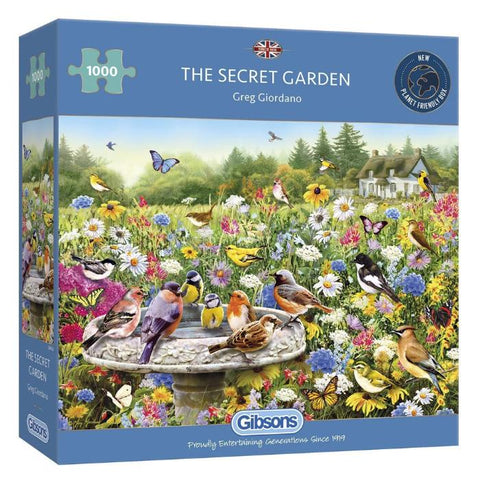 1000pc Secret Garden Blue Box Puzzle