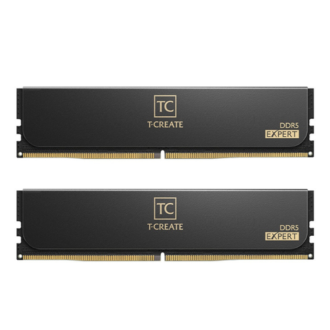 Team Group T-Create Expert 64GB (2 x 32GB) DDR5 6000MHz CL34 RAM - Black