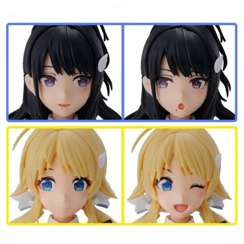Bandai 30MS Option Hair Style and Face Parts Set (Hiori Kazano/Meguru Hachimiya)