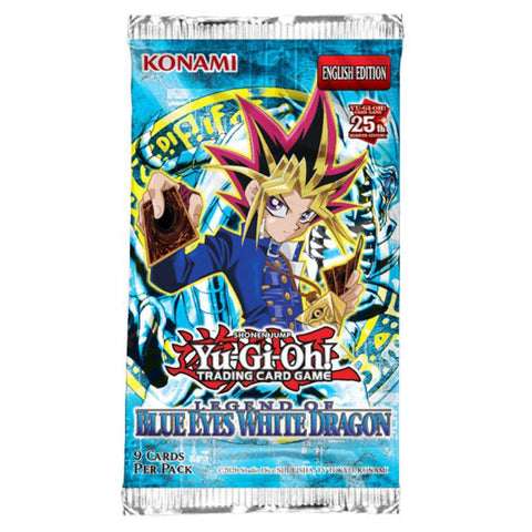 Konami YuGiOh! Blue Eyes White Dragon Booster Box Legendary Collection 25th Anniversary