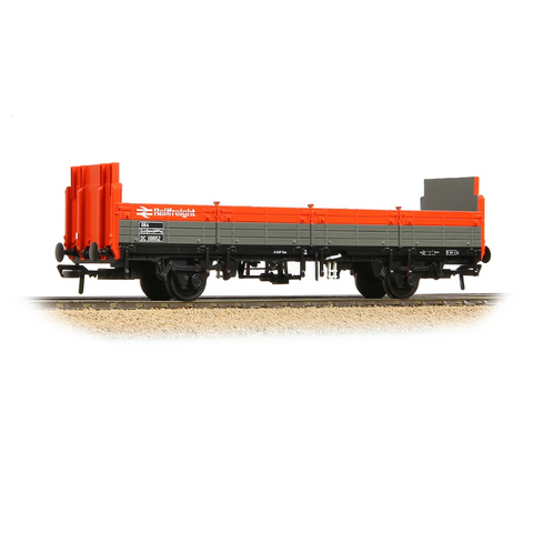 Bachman OO BR OBA Open Wagon High Ends BR Railfreight Red & Grey