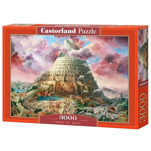 Castorland 3000-Pieces Tower of Babel Puzzle