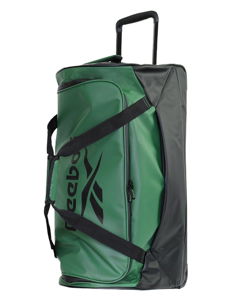 Reebok Road Runner Trolley Duffle Bag on Wheels Travel Luggage 72cm Green