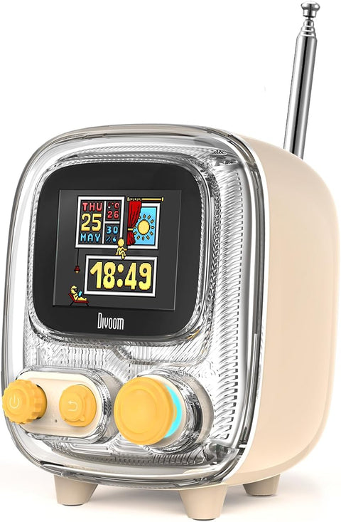 Divoom Tiivoo-2 Photo Album & Lyrics Speaker (White)