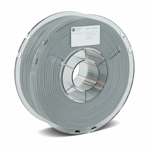Filaform Naked PLA 3D Printer Filament 1.75mm 1kg (Steel Grey)