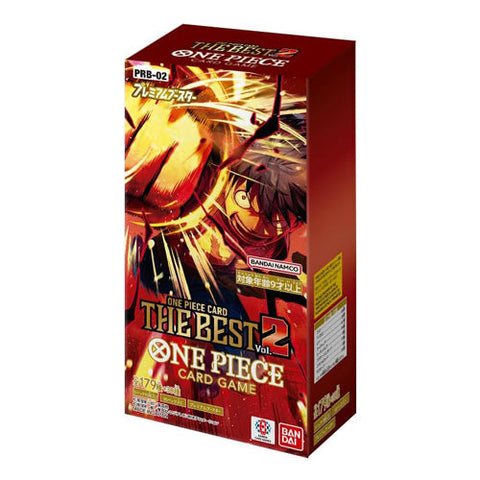 Bandai One Piece The Best Vol 2 PRB-02 Booster Box Japanese