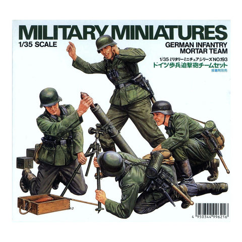 Tamiya 1/35 German Infantry Mortar Team