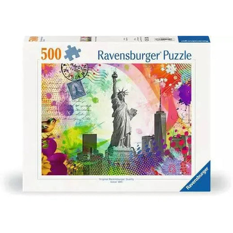 Ravensburger 500pc New York Postcard Puzzle