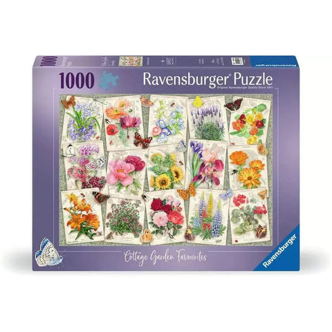 Ravensburger 1000pc Cottage Garden Favourites Puzzle