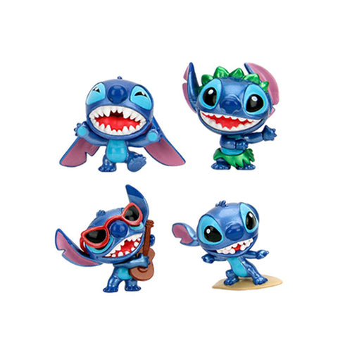 Jada Disney Stitch 2.5" Metalfigs Diecast Figure 4-Pack