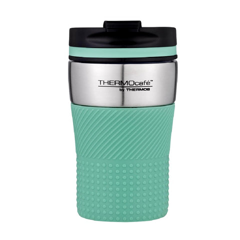 Thermos Thermocafe Stainless Steel Vacuum Insulated Coffee Cup 200Ml - Green