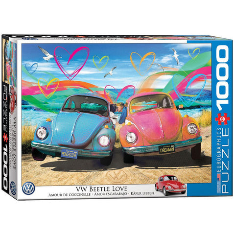 1000pc VW Beetle Love